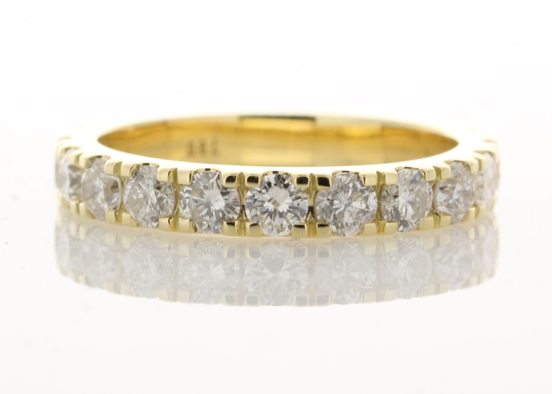 18ct Yellow Gold eternity Ring 1.59