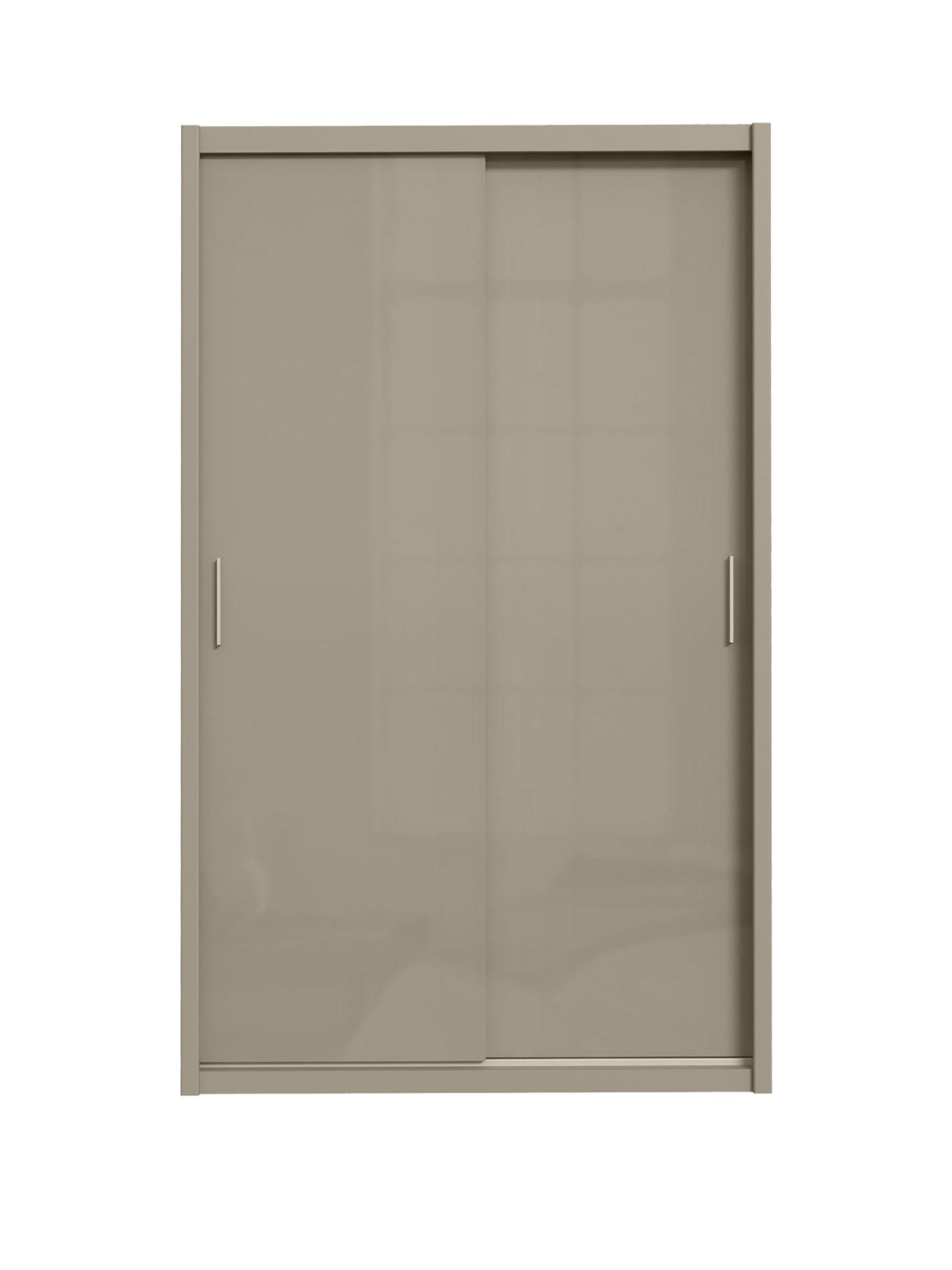 Boxed Item Westbury 2 Doors Slider Wardrobe [Cashmere Gloss] 200X120X60Cm Rrp:£382.0
