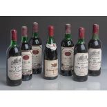 Sieben Flaschen Rotwein aus Frankreich: Drei Flaschen Domaine Du Pech D'André, 1979,Minervois, Vin