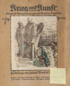 Krieg und Kunst, Original Steinzeichnungen der Berliner Sezession, 4. Folge. Inhalt: EmilPottner,