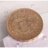 20 Francs, Frankreich, 1864, Napoleon III, Gold, sehr schön bis vorzüglich.