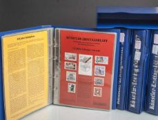 Bundesrepublik Deutschland, Sonderpostwertzeichen, Künstler-Ersttagsblätter 1987-88,1991-1993.