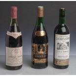 Drei Flaschen Rotwein aus Frankreich: Antonin Rodet, 1975, Beaune Premiere Cru,Appellation Beaune