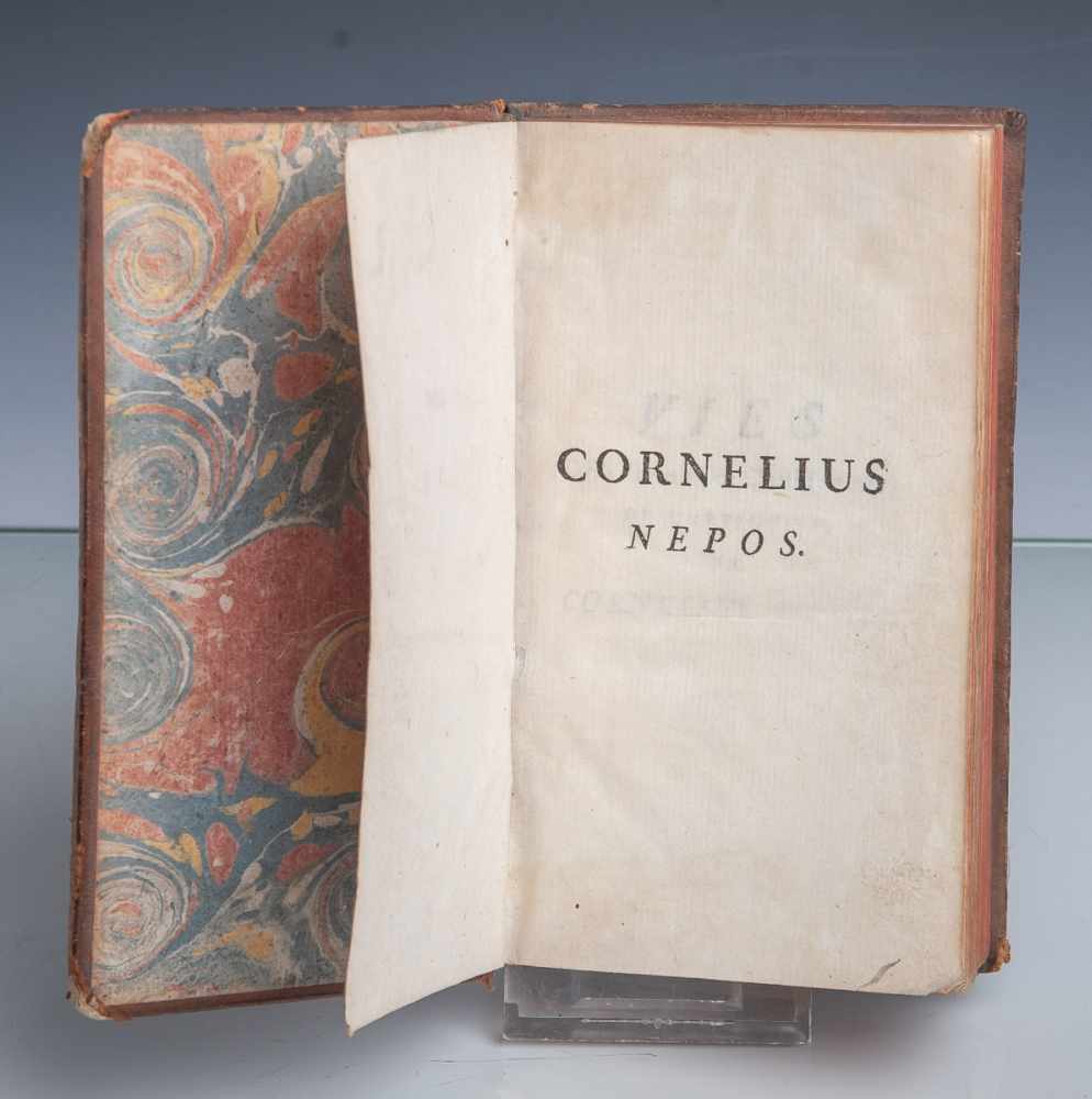 Nepos, Cornelius (um 100 v. Chr. - 28 v. Chr.), "Vies des grands capitaines de l'antique",1781, - Image 2 of 2