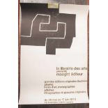 Chillida, Eduardo (1924-2002), Veranstaltungsplakat "la librairie des arts présente