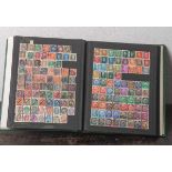 Sammlung Briefmarken, gelaufen, Deutsches Reich und Grossdeutsches Reich, 1 Album, ca.1400 Marken.
