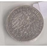 Preussen, Wilhelm II., 5 Mark, Silber, 1903, Münzprägestätte A.