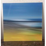 Kroehl, Elfrun, auch elfenART (1958-2015), "Horizon III", Digital-Fotografie hinter Acryl,ca. 30 x