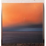 Kroehl, Elfrun, auch elfenART (1958-2015), "Horizon", Digital-Fotografie hinter Acryl, ca.30 x 30