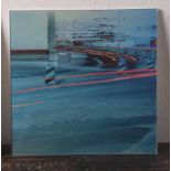Kroehl, Elfrun, auch elfenART (1958-2015), Brücke, Digital-Fotografie hinter Acryl, ca. 30x 30 cm,