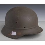 Deutscher Stahlhelm (2. WK), Sicherheits-Hilfsdienst SHD bzw. Luftschutzpolizei-StahlhelmM40 mit