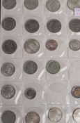 Verschiedene Umlaufmünzen, 22 Stück, Italien, Holland, Frankreich, Schweiz,