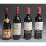 Vier Flaschen Rotwein aus Frankreich: eine Flasche Saint-Joseph, 1997, Bernard Faurie,Appellation