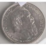 3 Mark-Münze, Luitpold Prinzregent von Bayern, Deutsches Reich 1911, VZ, Erhaltungszustandfast