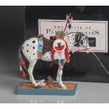 Indianerpony (The Trail of Pointed Ponies, Westland Gift Ware, USA, neuzeitlich), Gips,