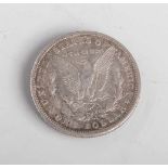 1 Dollar, USA, E. Pluribus Unum, 1921, Morgan Dollar, 900/1000 Silber. Dm. ca. 37 mm, ca.26,85 g.