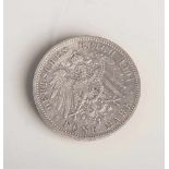 5 Mark-Münze, Friedrich Wilhelm II, 1901, 200 Jahre Königreich Preussen. Altersgem.Zustand.