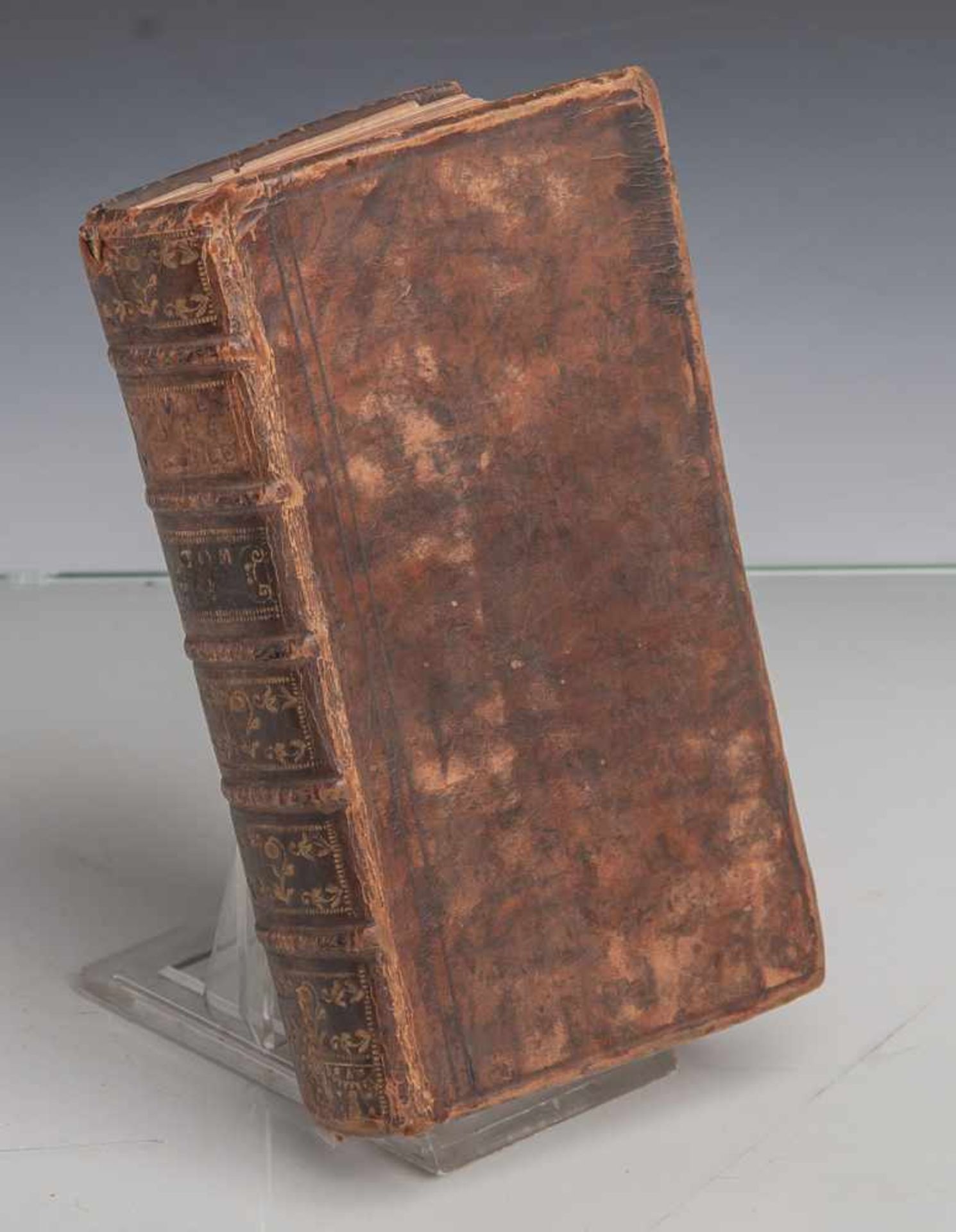 Des Fontaines, Abbé, "Les Oeuvre de Virgile. Traduites en Francois", 1759, 1. Bd.Altersgemäßer