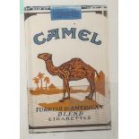 Handgezeichnetes Werbeplakat "Camel" (20. Jahrhundert), Aquarell/Acryl/Karton, Inschrift"Turkish