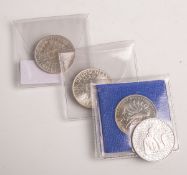 Konvolut von 5 DM-Sondermünzen (BRD, 1970/80er Jahre), Kupfer/Nickel, 4 Stück, bestehendaus: 1x 200.