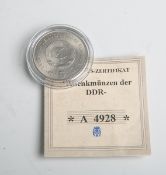 5-DM-Gedenkmünze "Meissen" (DDR, 1972), Kupfer/Nickel, Dm. ca. 2,9 cm, Gewicht ca. 11 g,