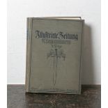 "Illustrirte Zeitung, Kriegsnummern, 3. Folge", Jahrgang 1915, Nr. 3757-3783, Folio ca.900 Seiten,