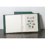 Briefmarkensätze "Berlin 1976 - 1990", fast vollständig, im grünen Sammelalbum m.Schutzkassette,