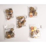 5 Starterkits (BRD, 2002), à 10,23 Euro/20 DM, bestehend aus: 1x 1 Cent; 1x 2 Cent; 2x 5Cent, 3x