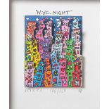 Rizzi, James (1950 in New York City-2011, New York City), "N.Y.C. Night", 2011, 3D-Grafik,oben