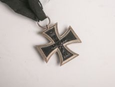 Eisernes Kreuz (1. WK), Kaiserreich, 1914, 2. Klasse, Hersteller: FW. Getragen, teilsberieben,