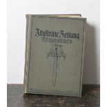 "Illustrirte Zeitung, Kriegsnummern, 4. Folge", Jahrgang 1915, Nr. 3784-3809, Folio ca.940 Seiten,
