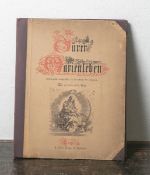 Mappe m. 20 Holzschnitten "Dürer. Marienleben", phototypisch nachgebildet in der Größe derOriginale,