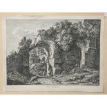 Reinhart, Johann Christian (1761-1847), "Nel Colosseo" (1792), Radierung, auf der Plattesigniert,