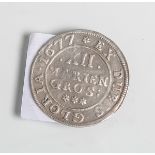 12 Mariengroschen "Johann Friedrich", 1665 - 1679 (Braunschweig-Calenberg-Hannover, 1677),Silber,