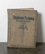 "Illustrirte Zeitung, Kriegsnummern, 7. Folge", Jahrgang 1917, Nr. 3862-3887, Folio ca.900 Seiten,