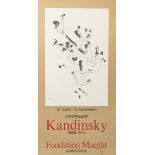 "Centenaire Kandinsky, 1866-1944" (Ausstellungsplakat, Lithographie), 27 juillet - 18septembre,