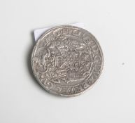 1 Taler, "Herzog Julius", (Braunschweig-Wolfenbüttel, 1580), Silber, ein wilder Mann m.einer