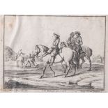 Ridinger, Johann Elias (1698-1767) nach Rugendas, Georg Philipp (1666-1742), MotivKriegslager,