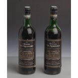 2 Flaschen Rotwein, Château Les Agasseaux, 1978, Saint-Émilion, Appellation PuissequinSt-Émilion