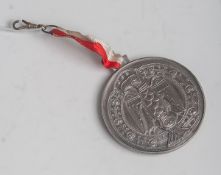 Große Medaille am Band, "Zur Erinnerung an die 2000-Jahrfeier der Stadt Mainz 1962", Dm.ca. 7,5