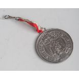 Große Medaille am Band, "Zur Erinnerung an die 2000-Jahrfeier der Stadt Mainz 1962", Dm.ca. 7,5