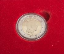 2-Euro-Gedenkmünze "Prinz Albert" (Monaco, 2010), Kupfer/Nickel/Stahl, Aufl. 25.000, Nr.20184, Dm.