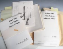 Lockhoven, Hans Bert (Hrsg.), "Waffen Archiv", sieben ungebundene Auflagen, DIN A4(Nachlass