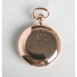 Herrentaschenuhr "Union" 585 RG/GG/14K (Reichskrone in Sonnenzeichen, Deutschland /