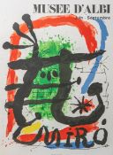 Expo 81, Musée D'Albi, Juin-Septembre (Plakat), Collectable Print by Joan Miró, AdrienMaeght