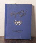 Zigaretten-Bilderalbum "Olympia 1932. Die X. Olympischen Spiele in Los Angeles 1932",Weimarer