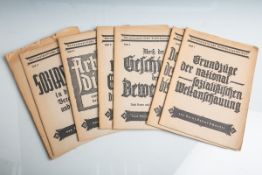 Konvolut verschiedener Zeitschriften (Drittes Reich), 7 Stück, bestehend aus: 6 xSchaefer, Heinz