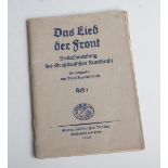 Berndt, Alfred-Ingemar, "Das Lied der Front. Liedersammlung des großdeutschen Rundfunks"(Drittes