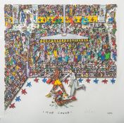 Rizzi, James (1950 in New York City-2011, New York City), "The Champ", 1992, 3D-Grafik,unten