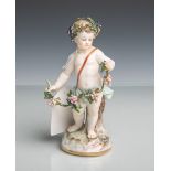 Figurine "Allegorie des Herbstes" (Meissen, Unterbodenmarke, wohl 19. Jahrhundert), Serieder 4